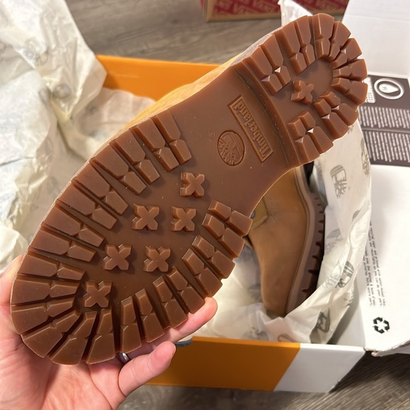 TIMBERLAND WOMENS TIMBERLAND AUTHENTIC TEDDY FOLD WATERPROOF BOOTS - Picture 7 of 7